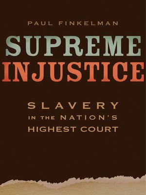 cover image of Supreme Injustice